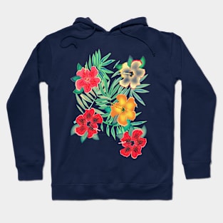 Hibiscus Jungle Hoodie